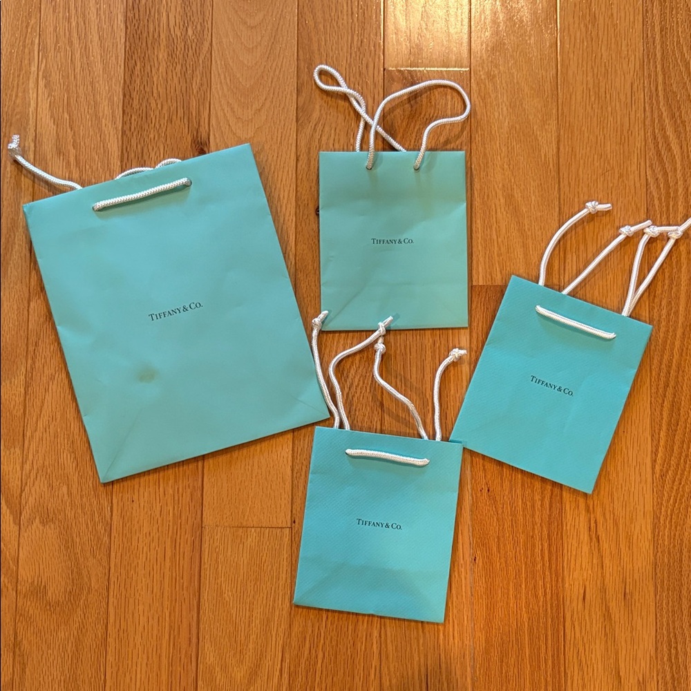 Tiffany & Co. Iconic Blue Shopping Bags